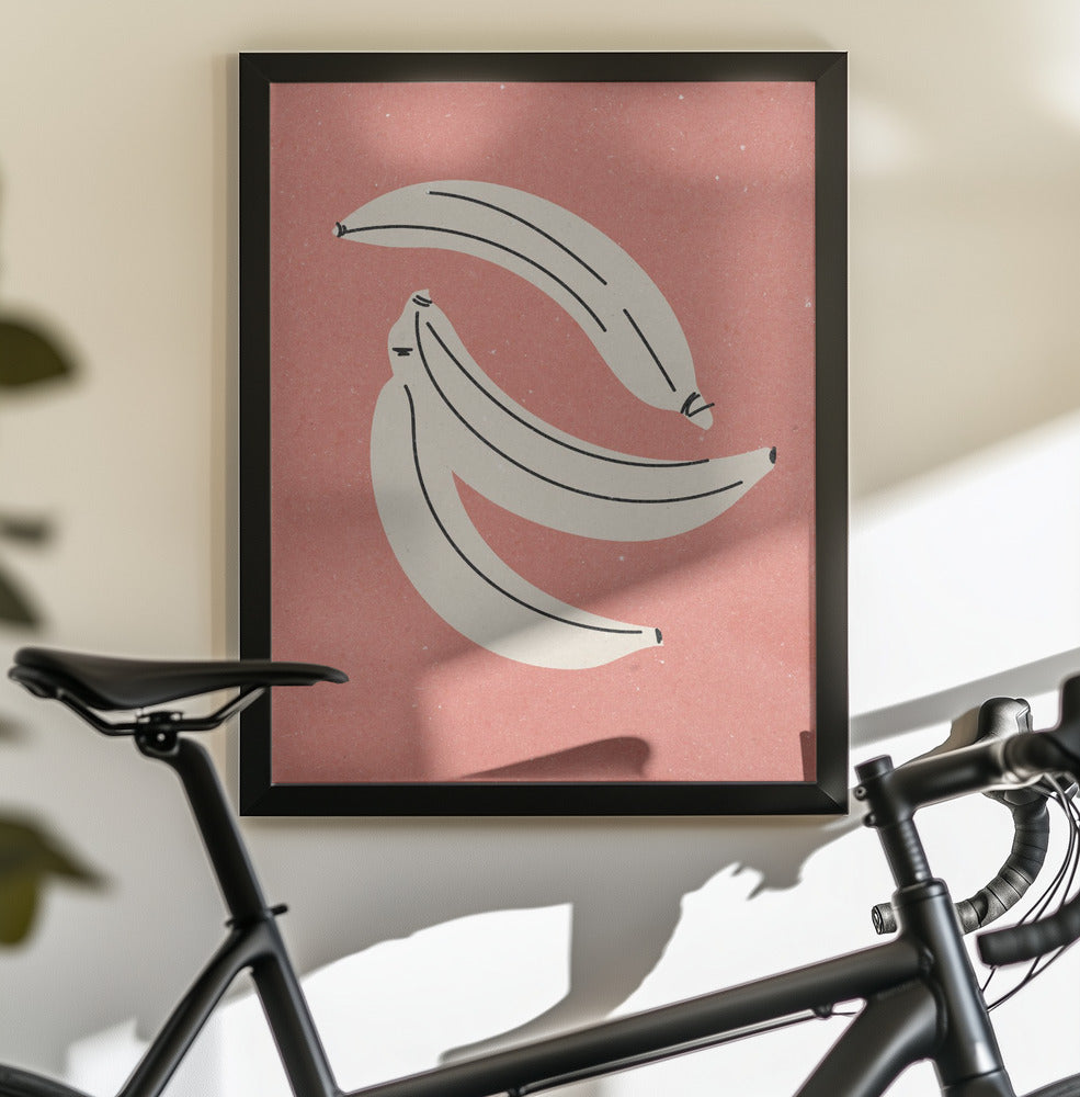 Banana - Poster / Art Print - interiör