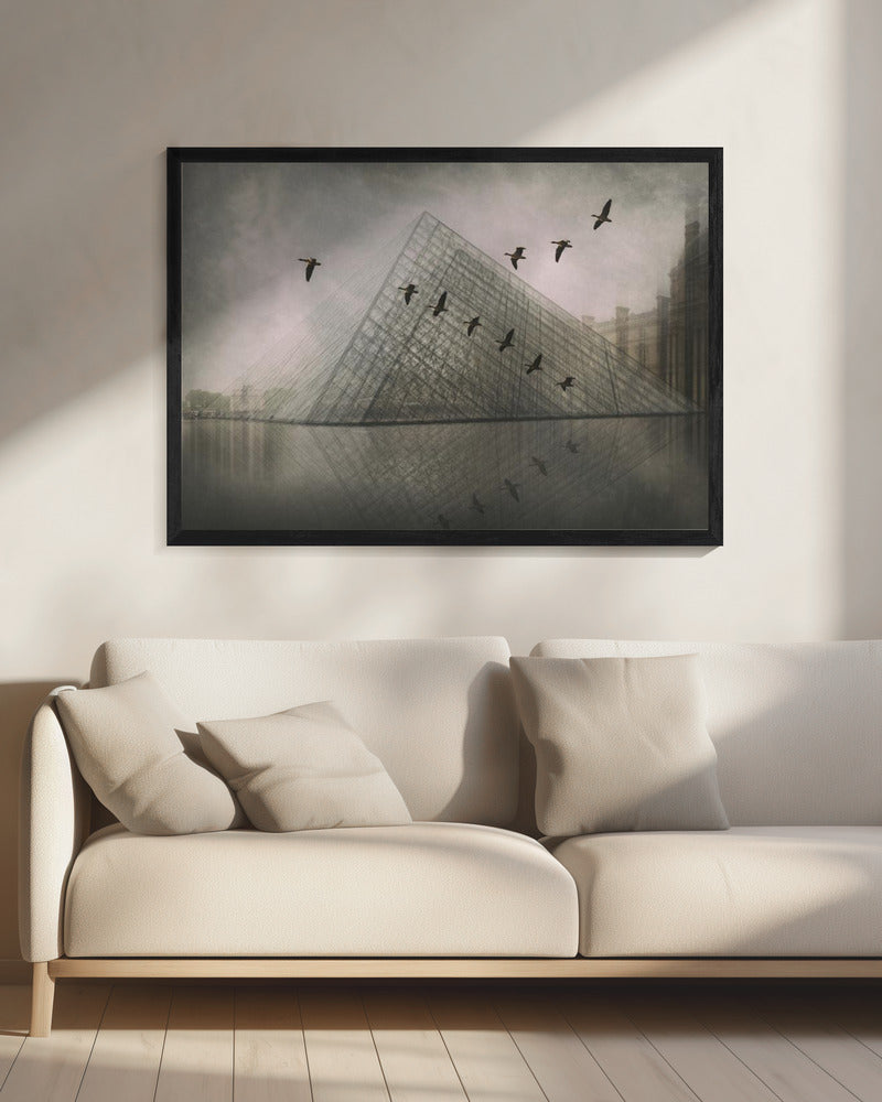 Pyramid shaped - Poster / Art Print - interiör