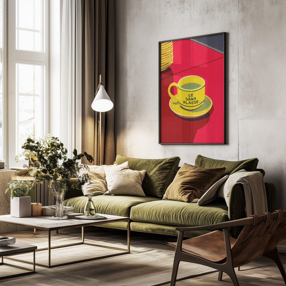 Le Sans Blague - Poster / Art Print - interiör