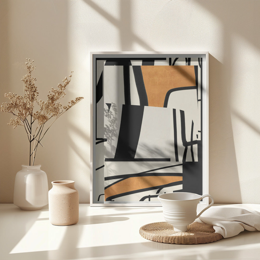 Modern Abstract Art 65 - Poster / Art Print - interiör