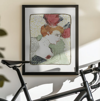 Bust of Mademoiselle Lender (1895) - Poster / Art Print - interiör