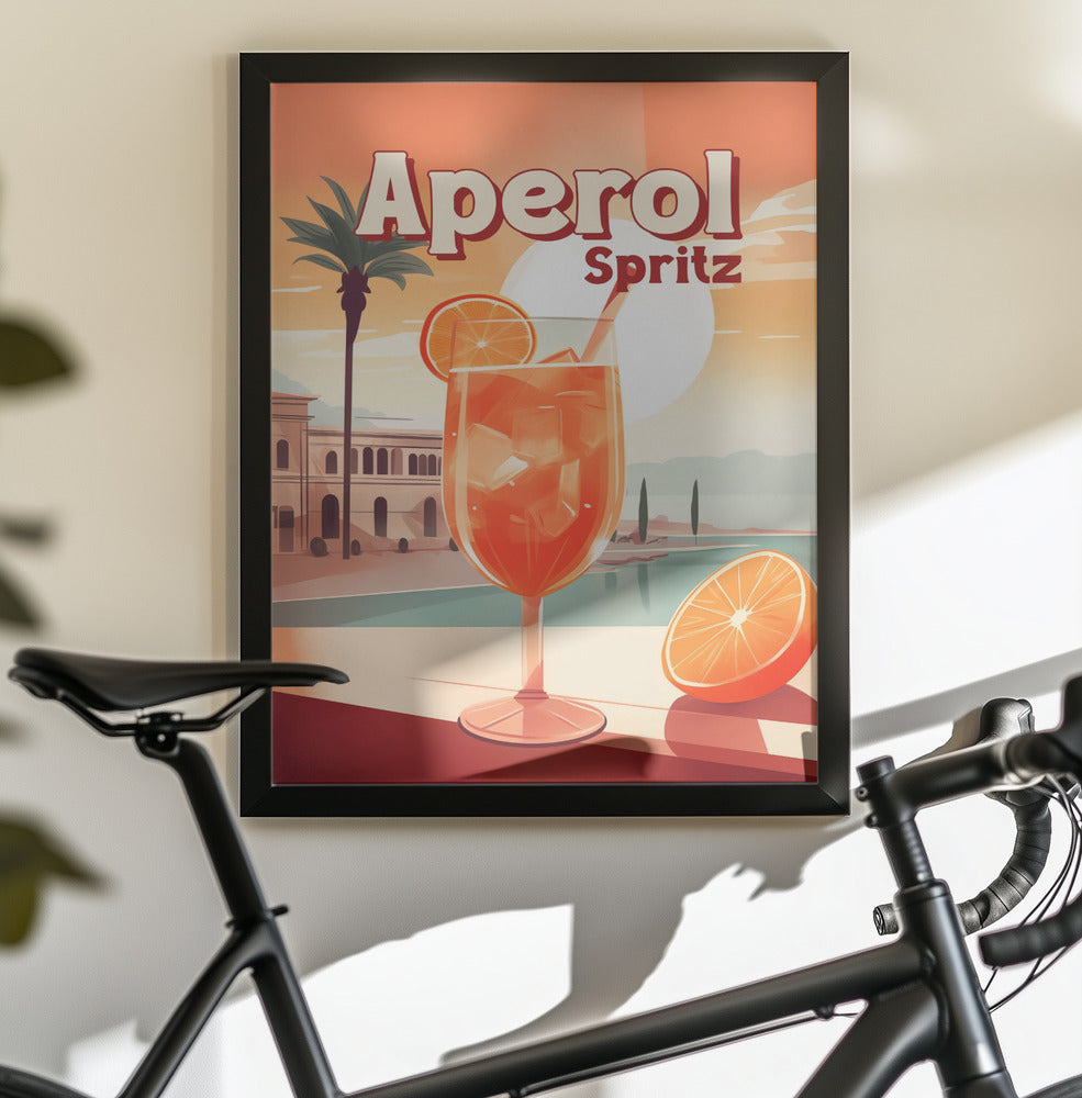 Aperol Spritz Tropical - Poster / Art Print - interiör