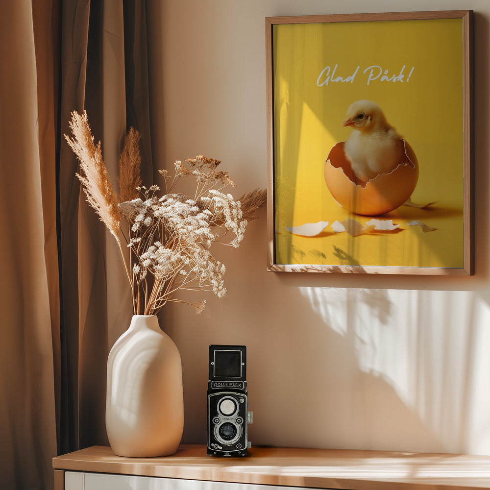 Glad Påsk! - Poster / Art Print - interiör