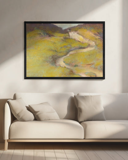 Pathway In a Field - Poster / Art Print - interiör