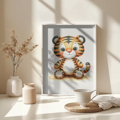 Tiger - Poster / Art Print - interiör