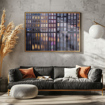 Dancing Houses - Poster / Art Print - interiör