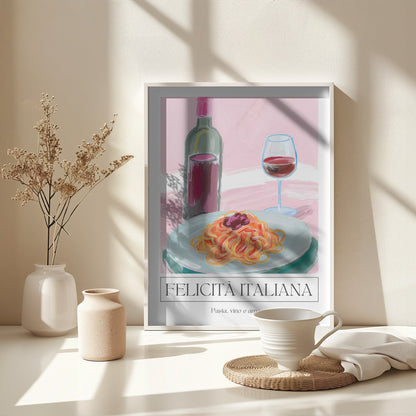 Felicitá Italiana - Poster / Art Print - interiör