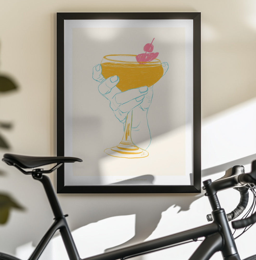Jlr Cocktail1 - Poster / Art Print - interiör