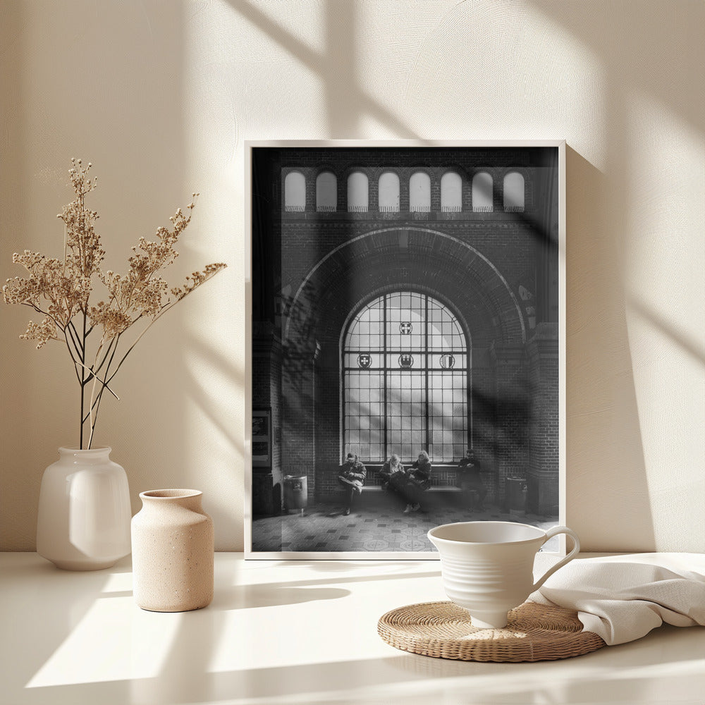 København Hovedbanegård - Poster / Art Print - interiör
