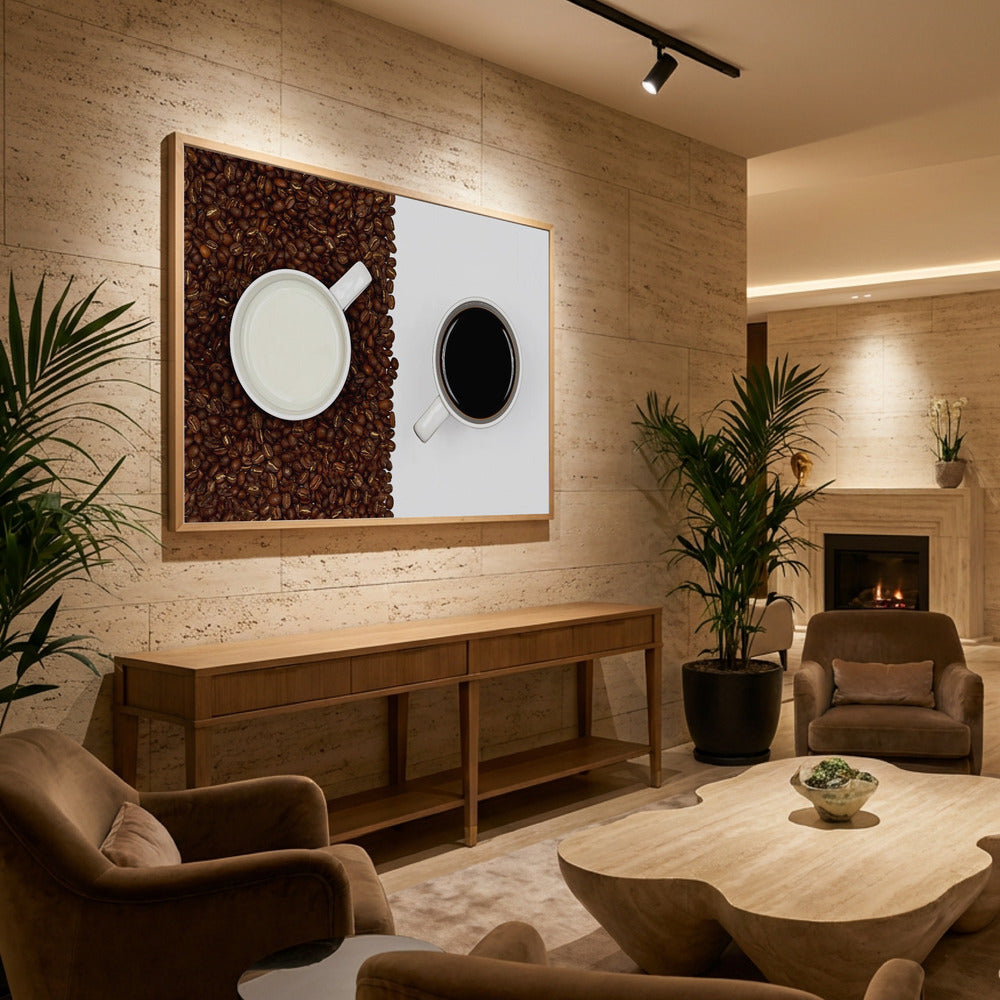 Yin / Yang - Poster / Art Print - interiör