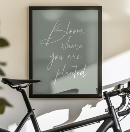 Bloom - Poster / Art Print - interiör