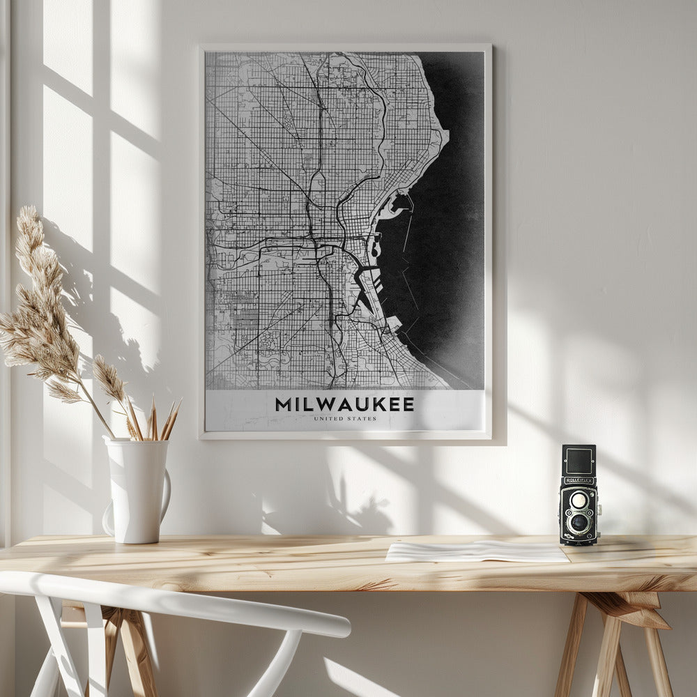 Milwaukee - Poster / Art Print - interiör