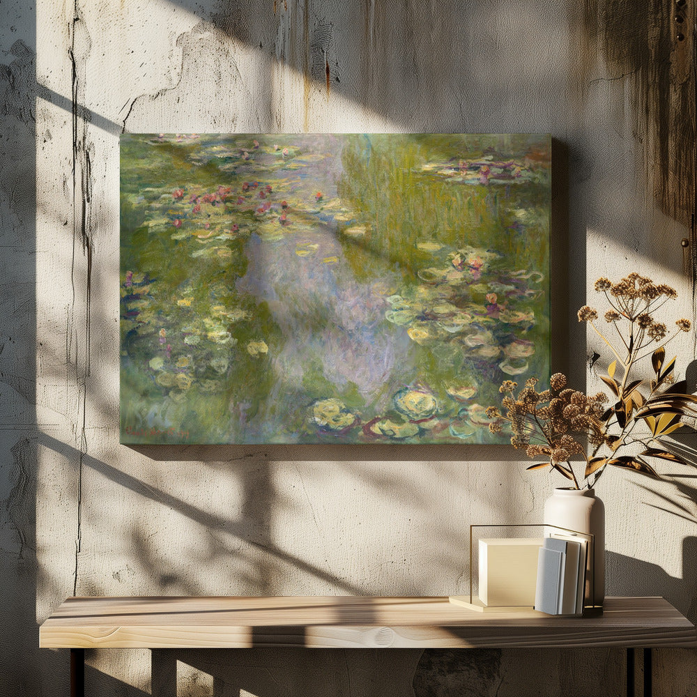 Water Lilies (1919) - Poster / Art Print - interiör