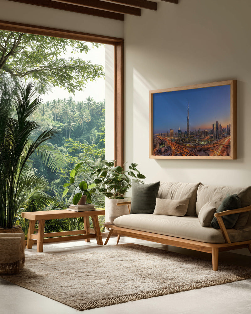 The Amazing Burj Khalifah - Poster / Art Print - interiör