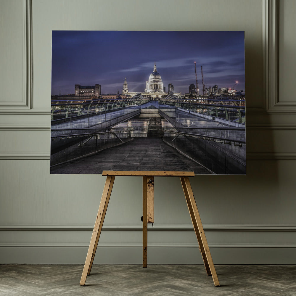 St. Johns Cathedral London - Poster / Art Print - interiör