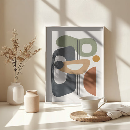 Organic Harmony - Poster / Art Print - interiör