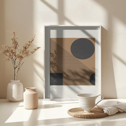Composition X - Poster / Art Print - interiör