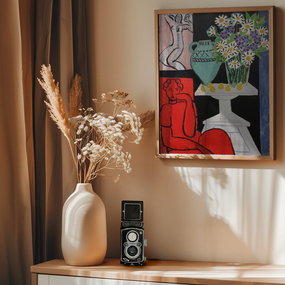 Henri Matisse, Margherite, 1939 - Poster / Art Print - interiör
