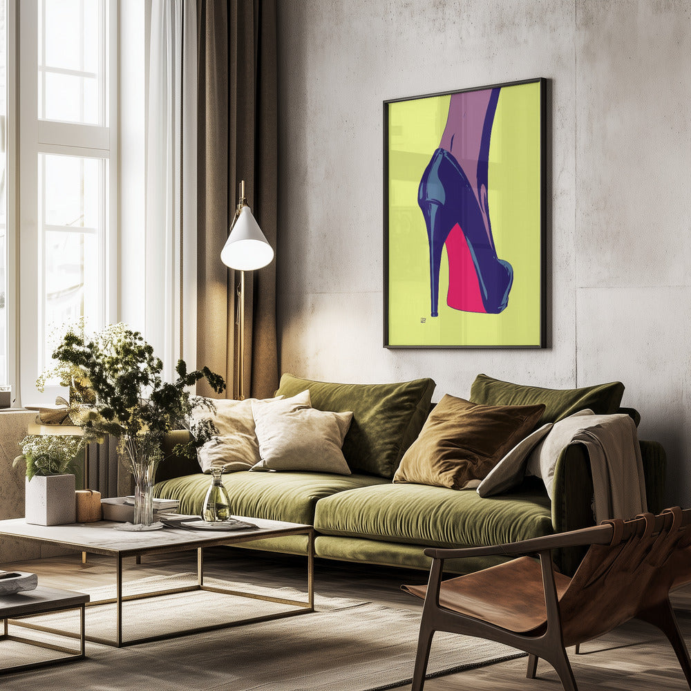 Shoes 4 - Poster / Art Print - interiör