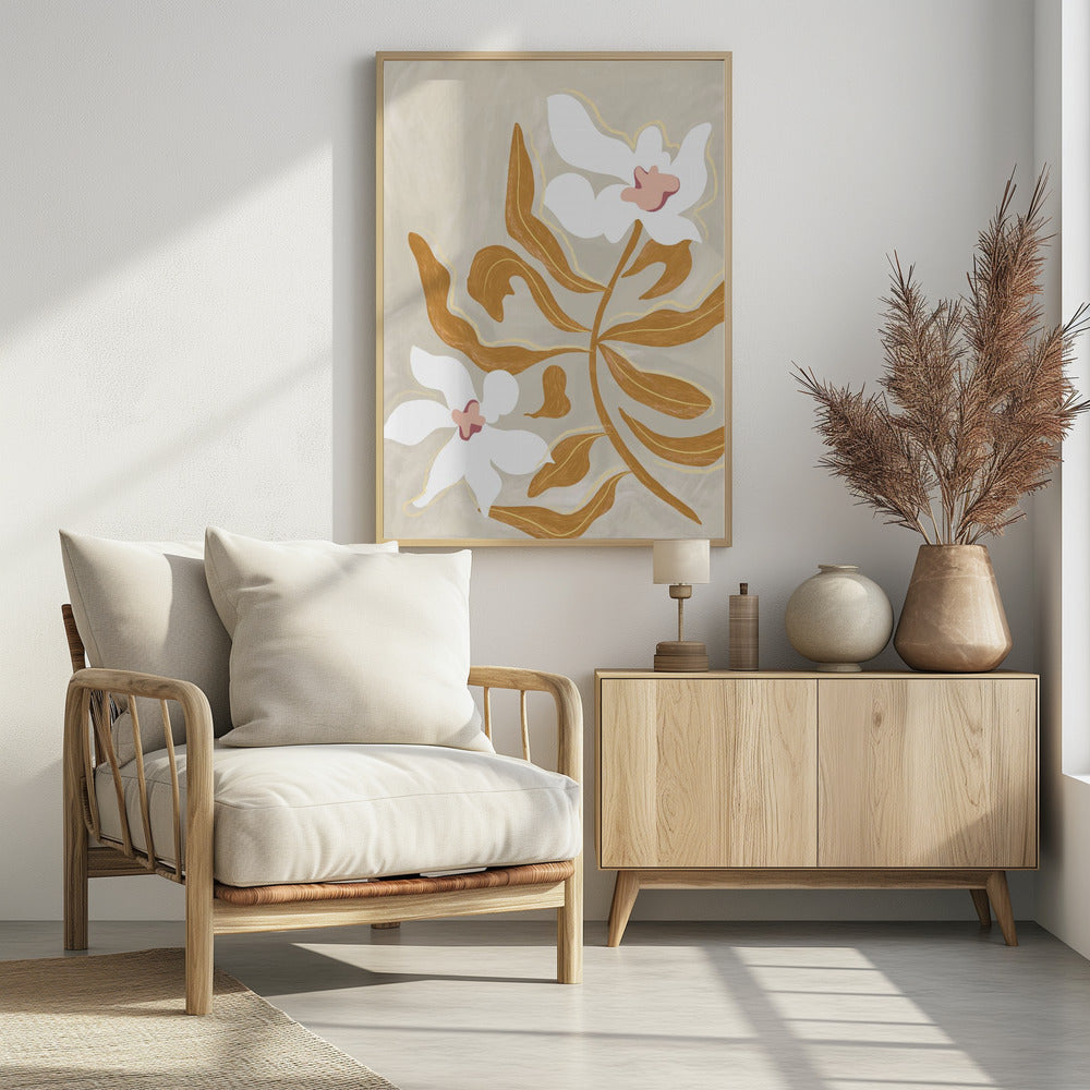 Flowerflowerflower - Poster / Art Print - interiör