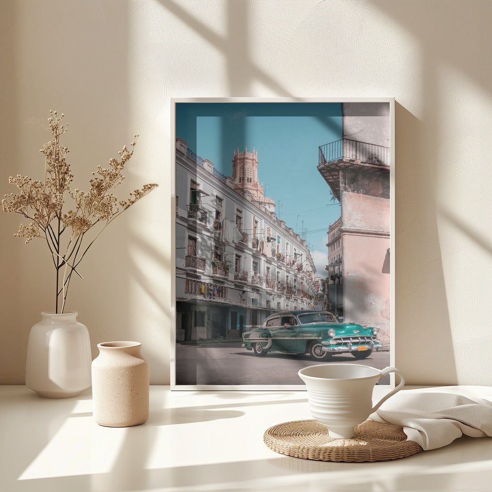 Old Havana 8 - Poster / Art Print - interiör