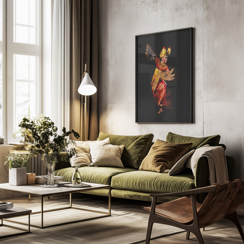 Legong Dance - Poster / Art Print - interiör