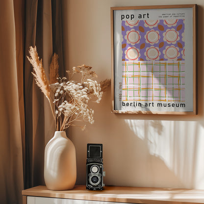 Berlin Art Museum Pop Art - Poster / Art Print - interiör