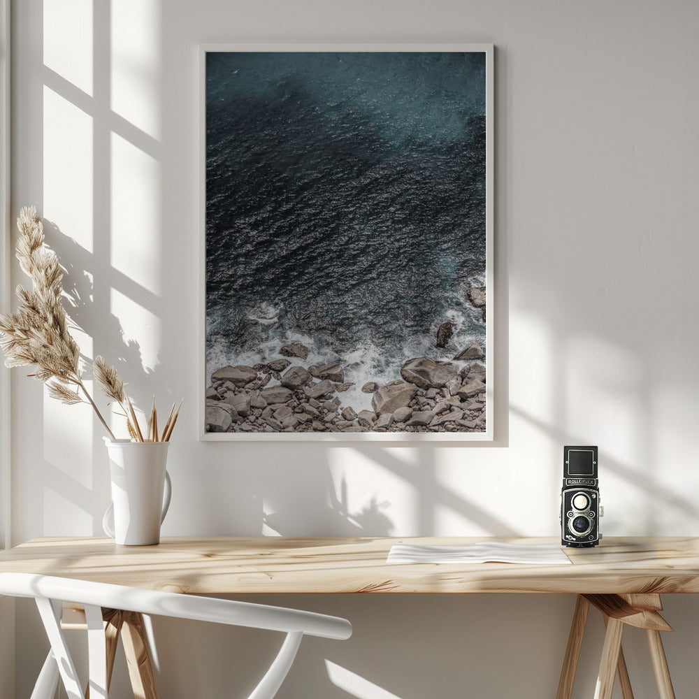 Jade Shoreline - Poster / Art Print - interiör