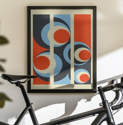 Geometric Patterns #3 - Poster / Art Print - interiör