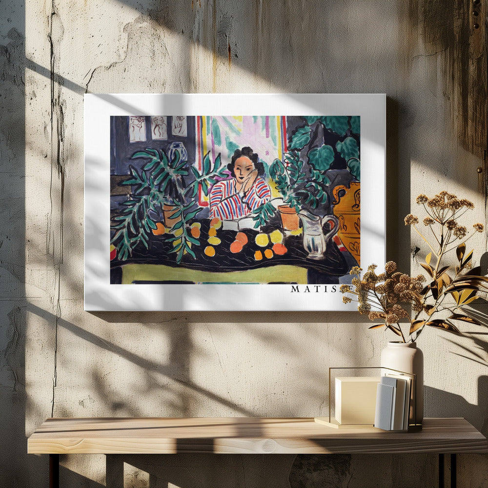 Interno Con Vaso Etrusco 1940 - Poster / Art Print - interiör