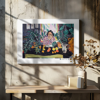 Interno Con Vaso Etrusco 1940 - Poster / Art Print - interiör