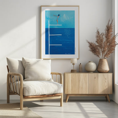 Ready to Dive - Poster / Art Print - interiör