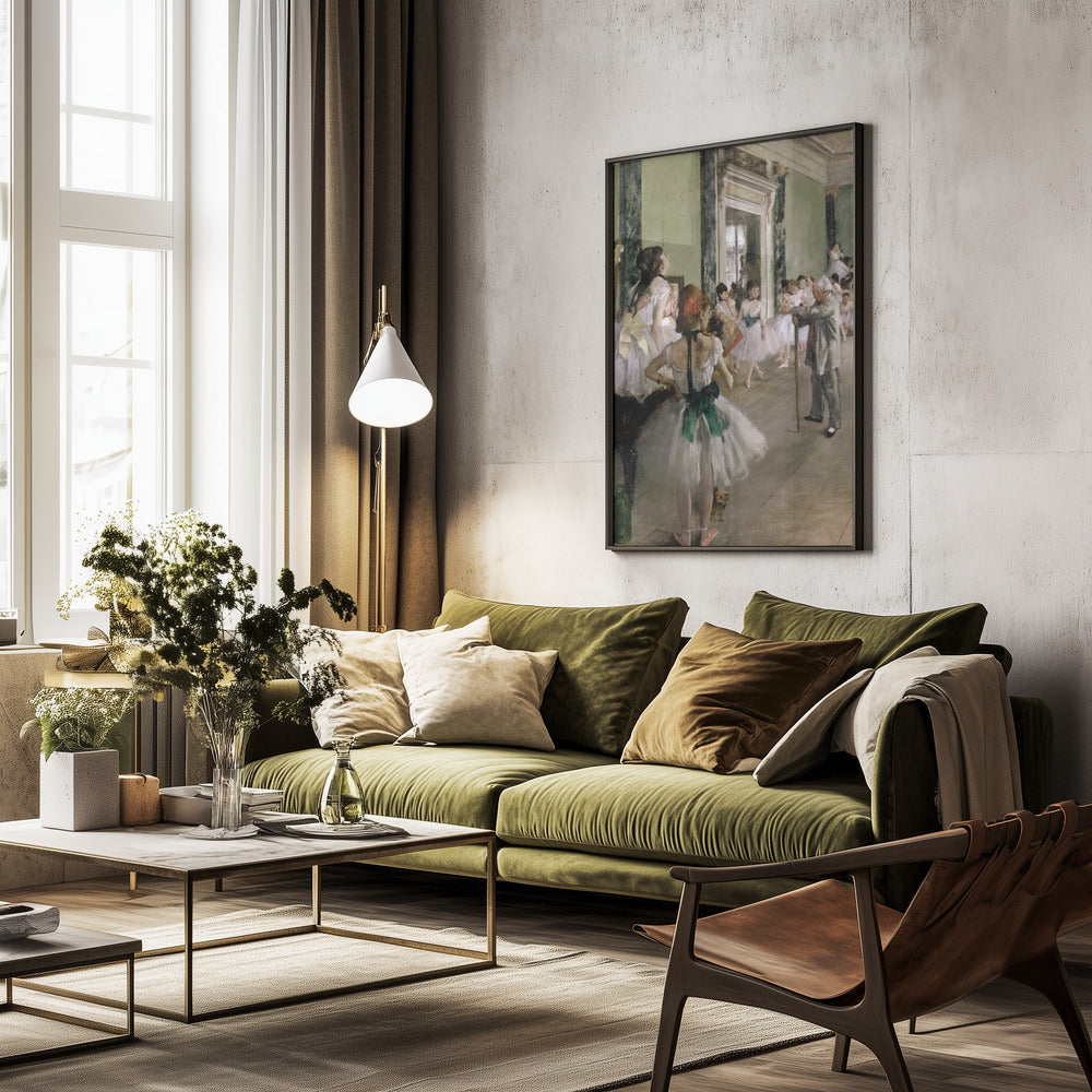 La Classe De Danse - Poster / Art Print - interiör