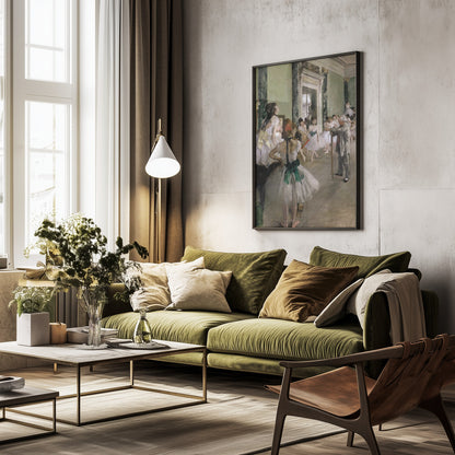 La Classe De Danse - Poster / Art Print - interiör