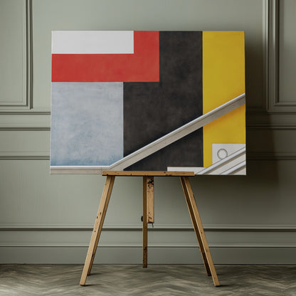 colour block - Poster / Art Print - interiör