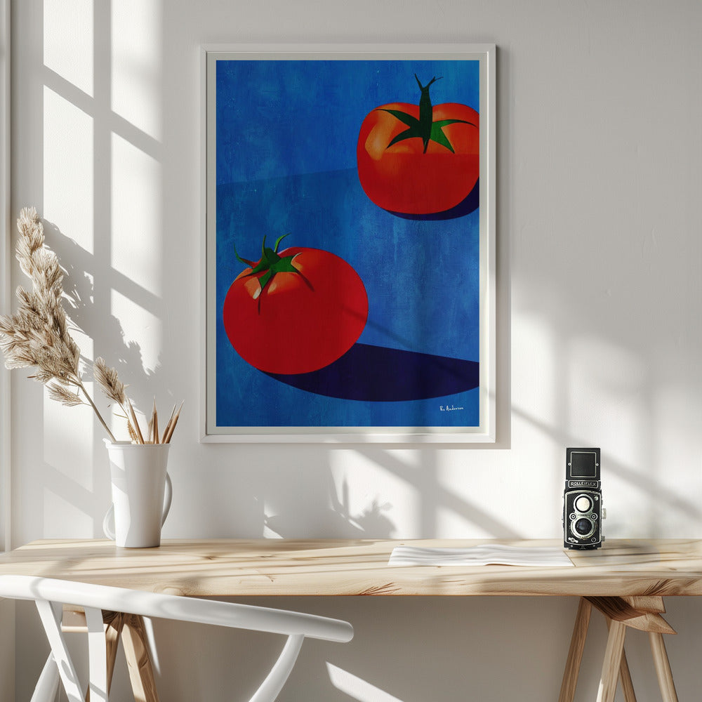 Deux Tomates - Poster / Art Print - interiör