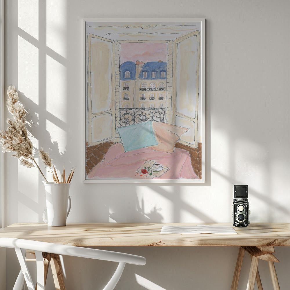 Cozy Apartment 70x100 - Poster / Art Print - interiör