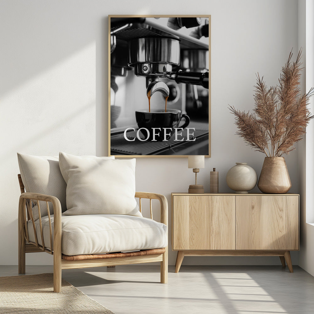 Coffee Maker - Poster / Art Print - interiör