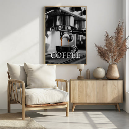 Coffee Maker - Poster / Art Print - interiör