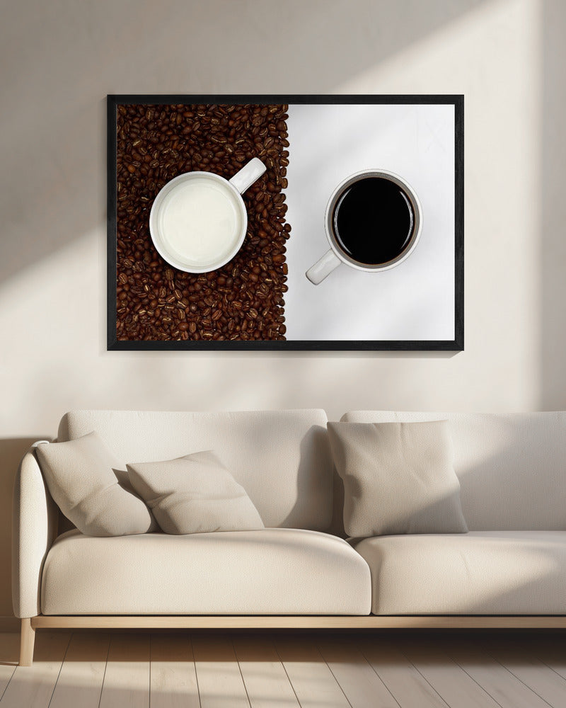 Yin / Yang - Poster / Art Print - interiör