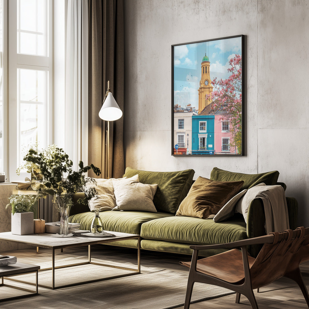 April in London - Poster / Art Print - interiör
