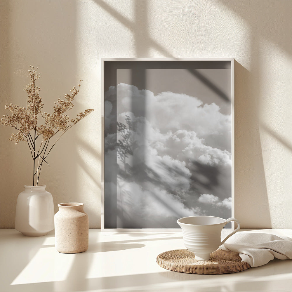 Sandy Clouds - Poster / Art Print - interiör