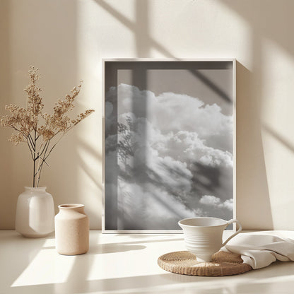 Sandy Clouds - Poster / Art Print - interiör