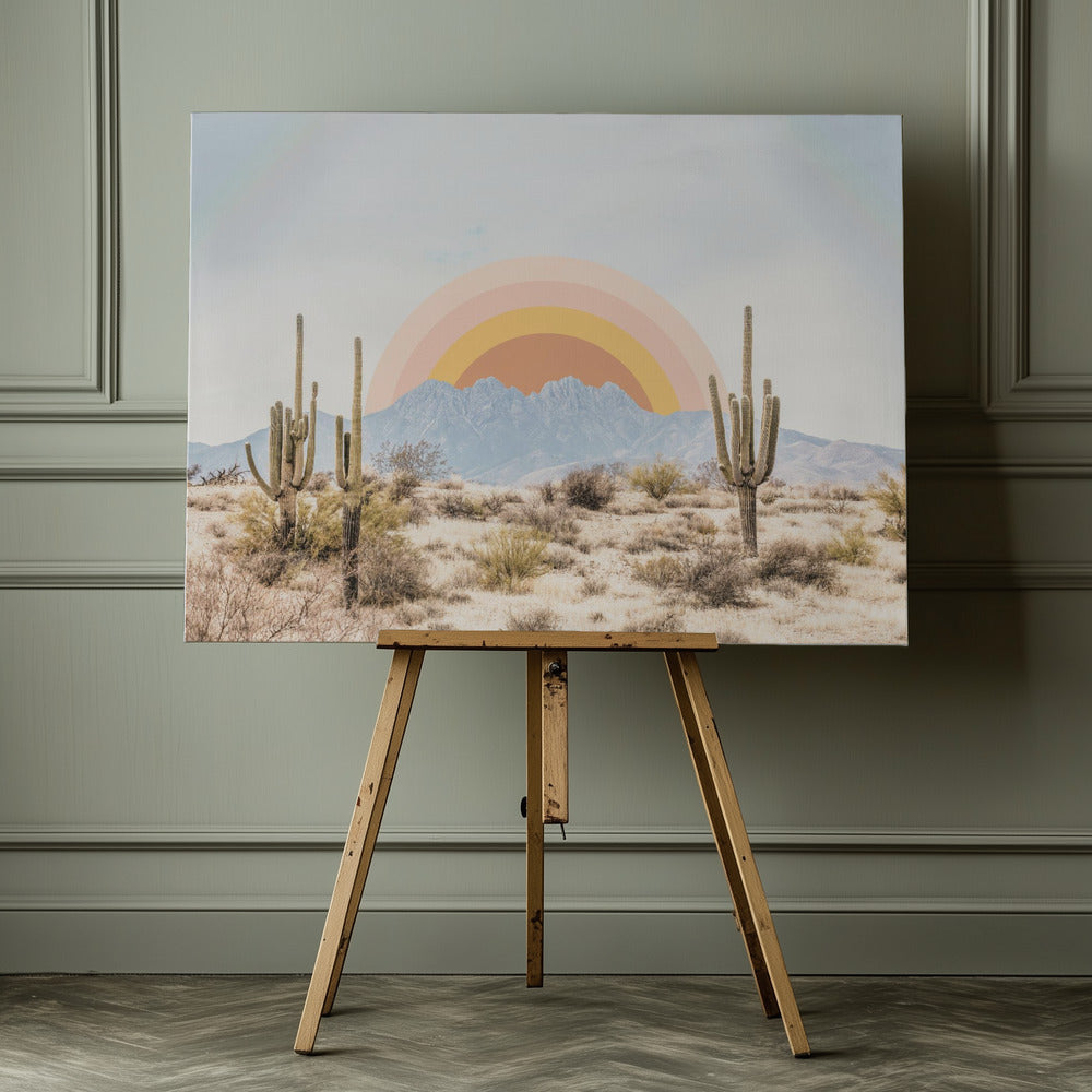 Arizona Sunrise - Poster / Art Print - interiör