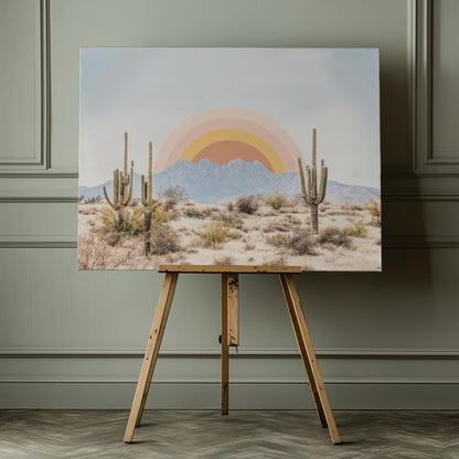 Arizona Sunrise - Poster / Art Print - interiör