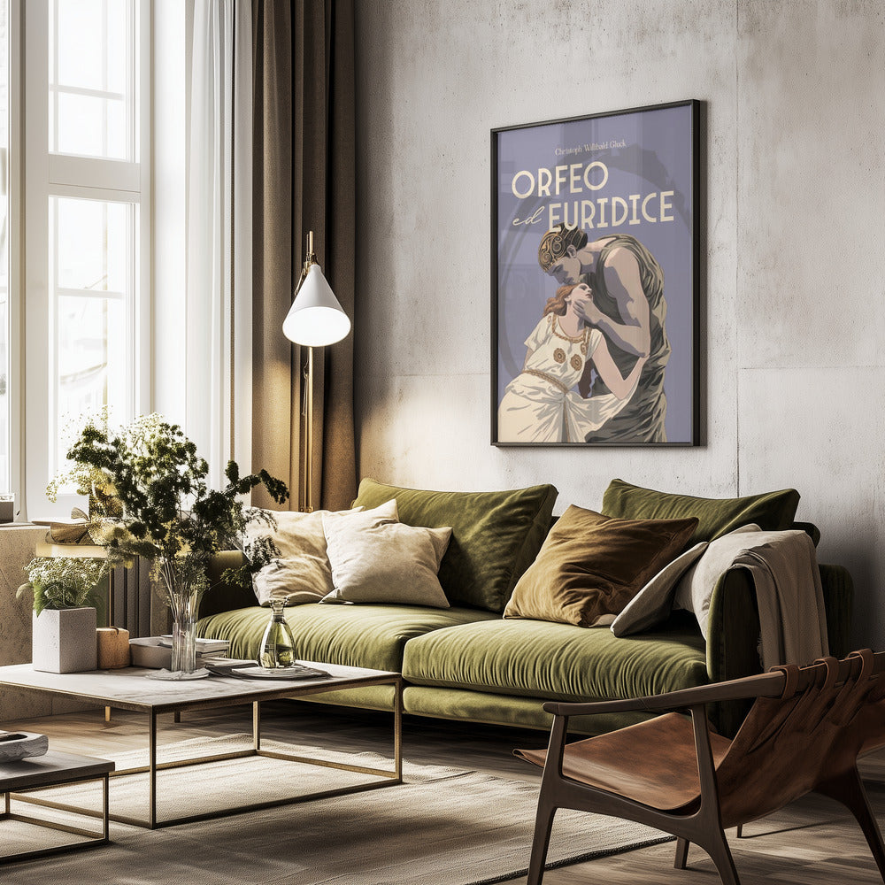 Orfeo Ed Euridice - Poster / Art Print - interiör