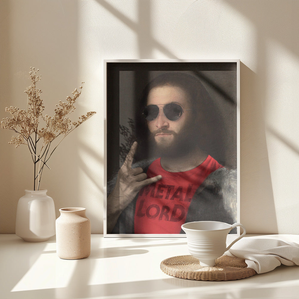 Metal Lord - Poster / Art Print - interiör