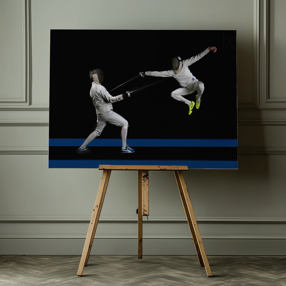 Fäktning - Poster / Art Print - interiör