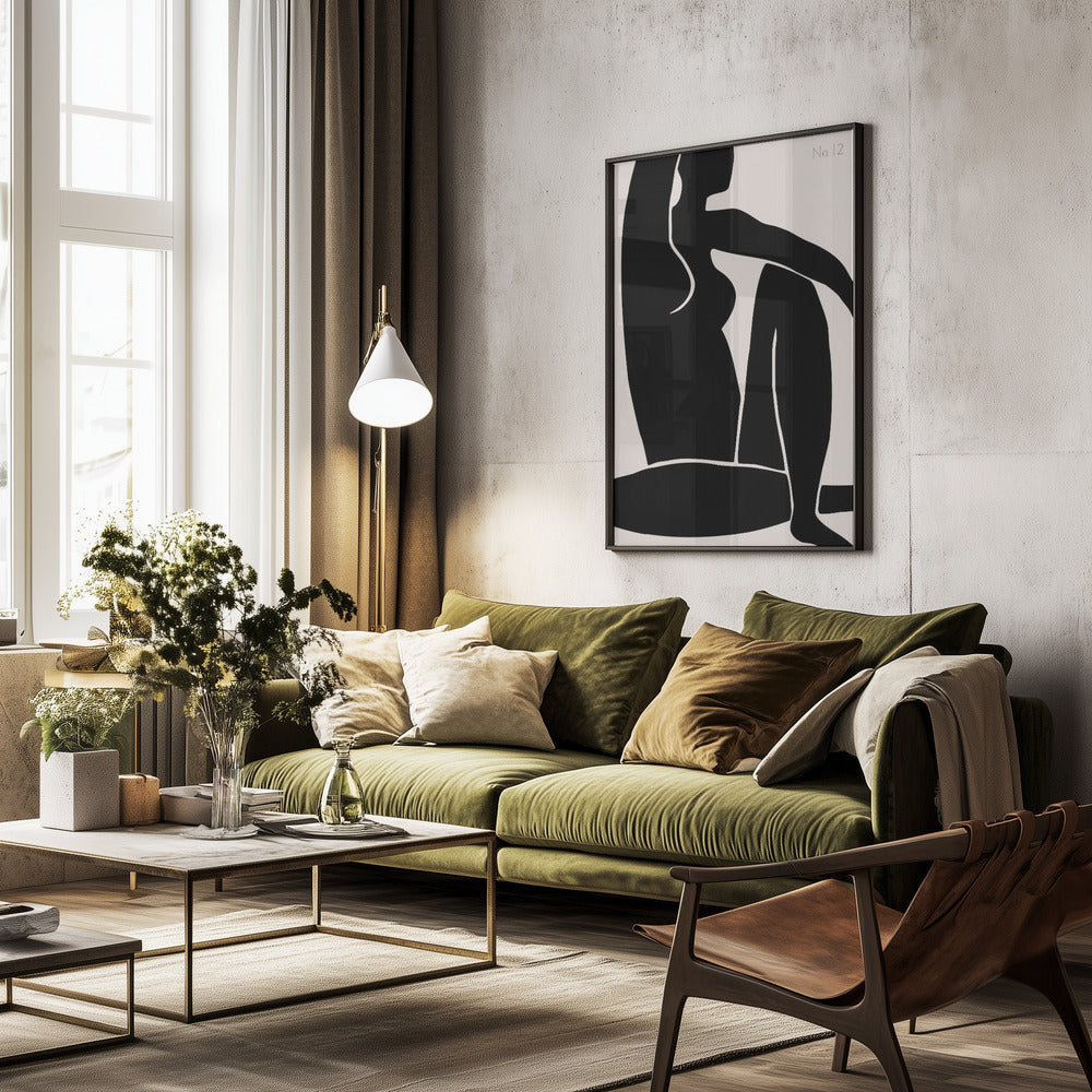 Figure No 12 - Poster / Art Print - interiör