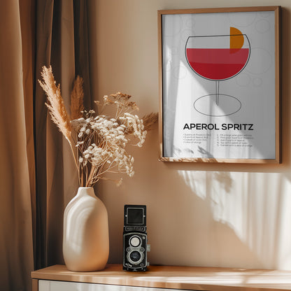 Aperol Spritz - Poster / Art Print - interiör